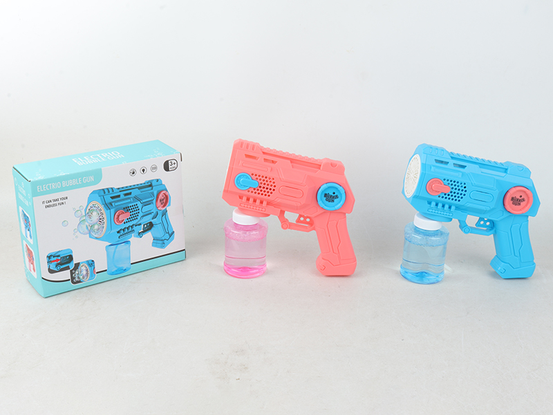 Multihole Electric Bubble Gun With Lights