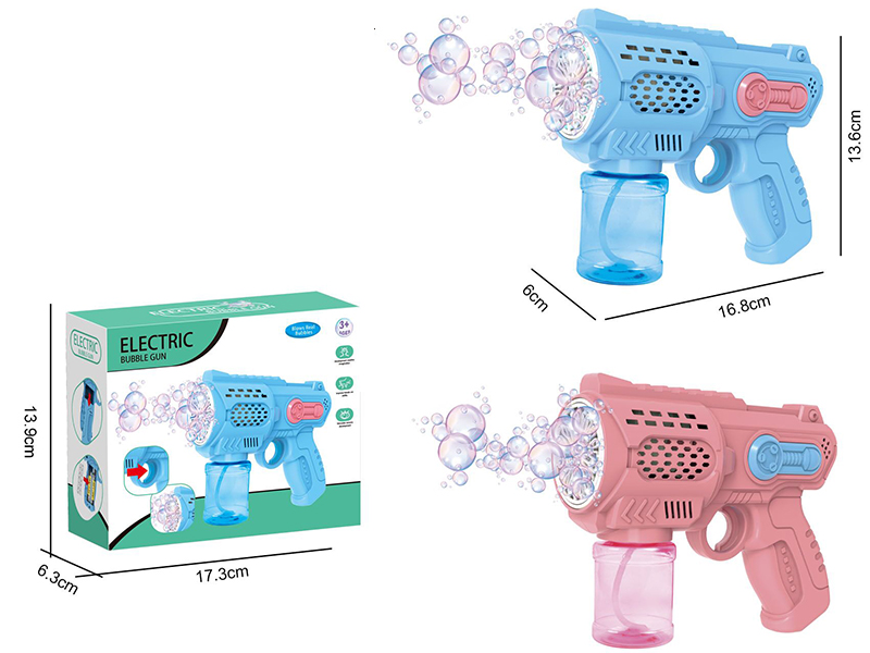 Multihole Electric Bubble Gun With Lights(Without Music)