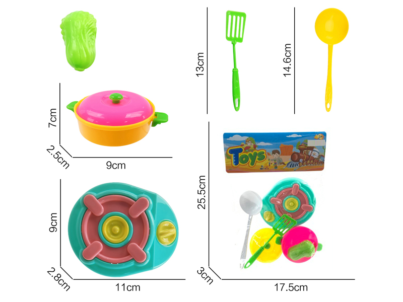 Simulated Kitchen Toy Set