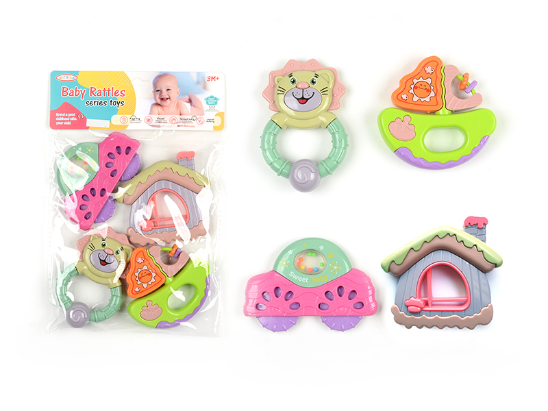 4pcs Baby Rattles