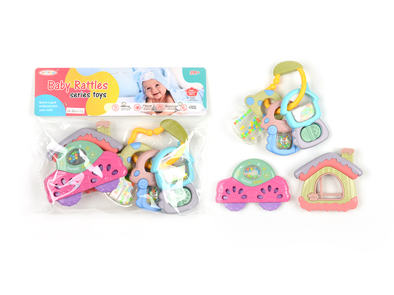 3pcs Baby Rattles