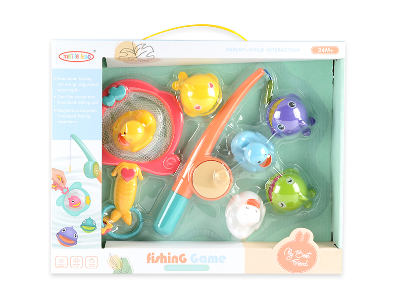 8pcs Fishing Toys