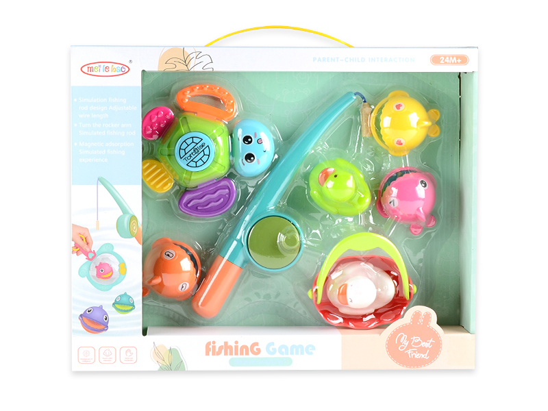 8pcs Fishing Toys