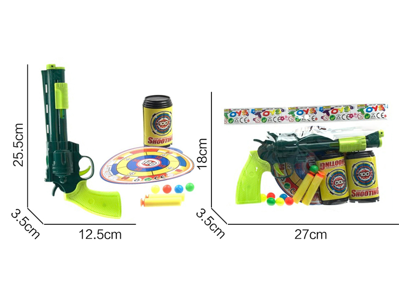 Left Wheel Soft Bullet Gun