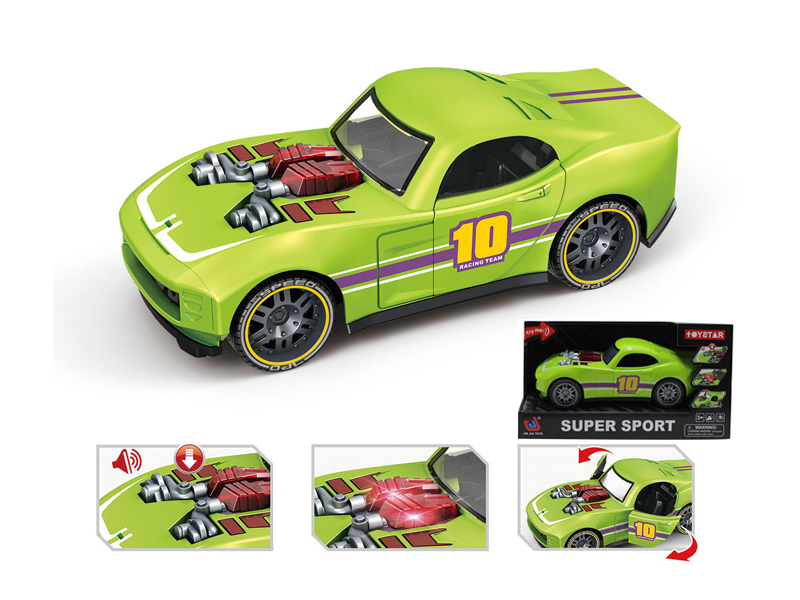 Friction Urban Sports Car