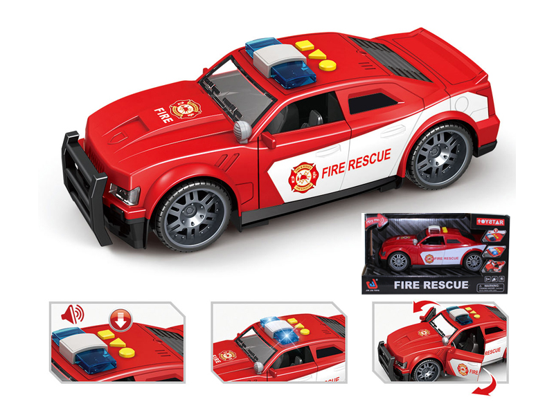 Friction Fire Fighting Car