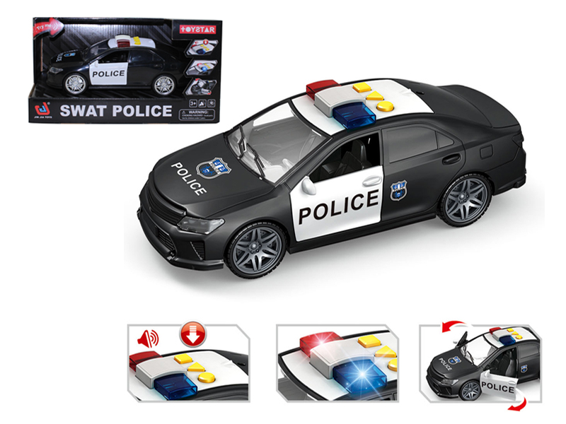 Friction Urban Police Car