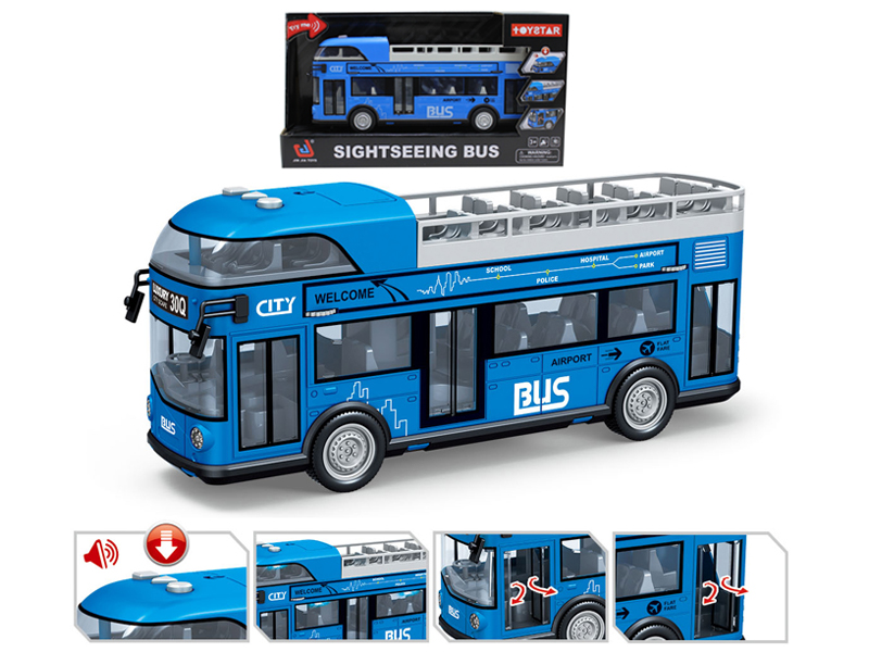 Friction Urban Sightseeing Bus