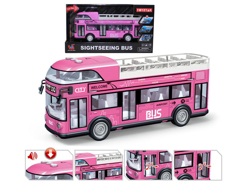 Friction Friction Girl Urban Sightseeing Bus