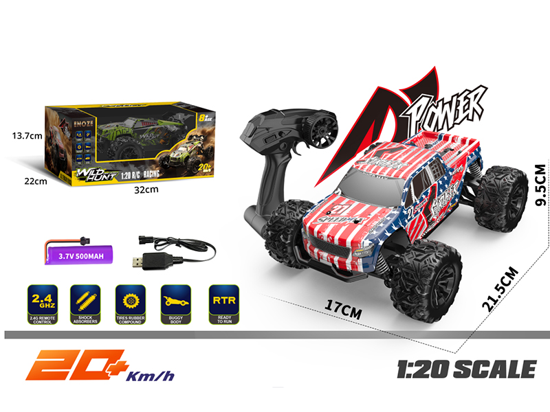 1:20 2.4G Remote Control American Pickup Racing Car