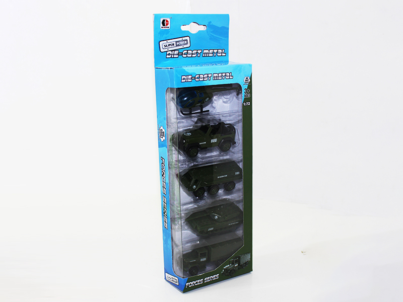 1:72 Slide Military Vehicles Set