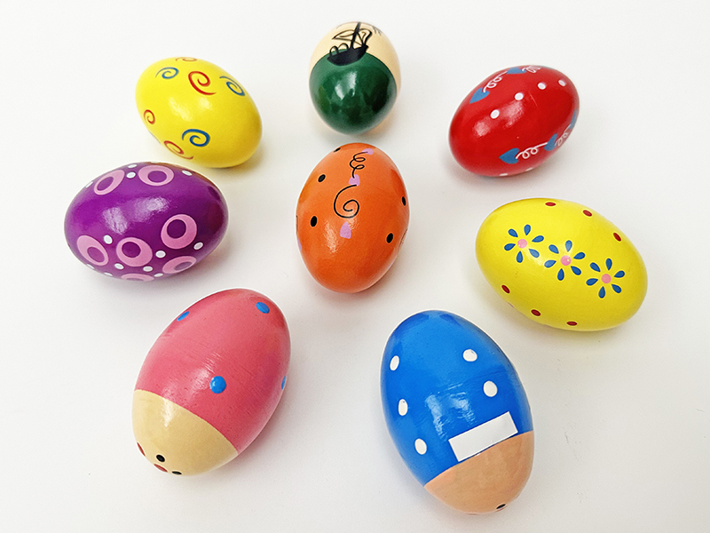Wooden Sand Egg
