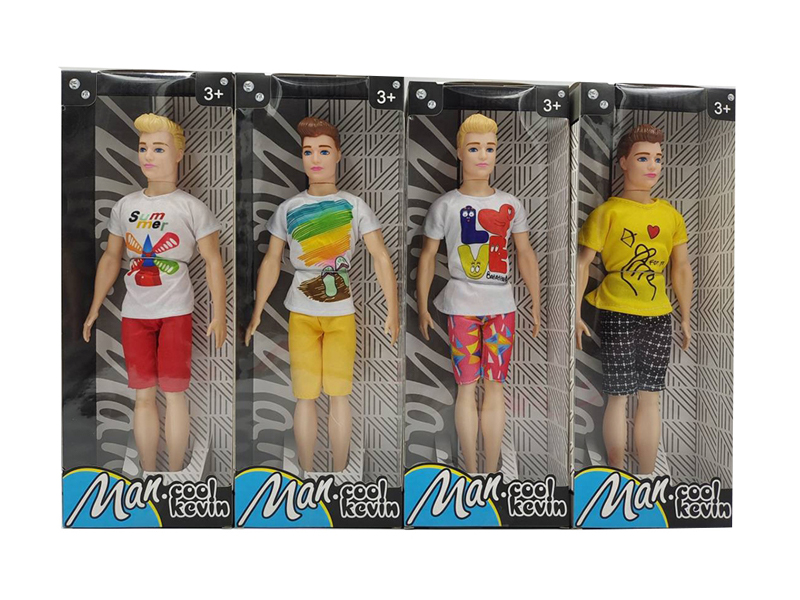 11.5-Inch Solid Body Fashionable Men'S Doll