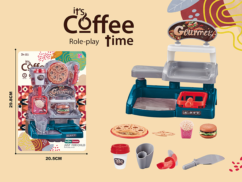 Hamburger Pizza Oven Coffee House Role-Palying Series