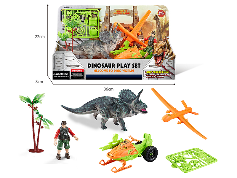 Dinosaur World Role Play Set