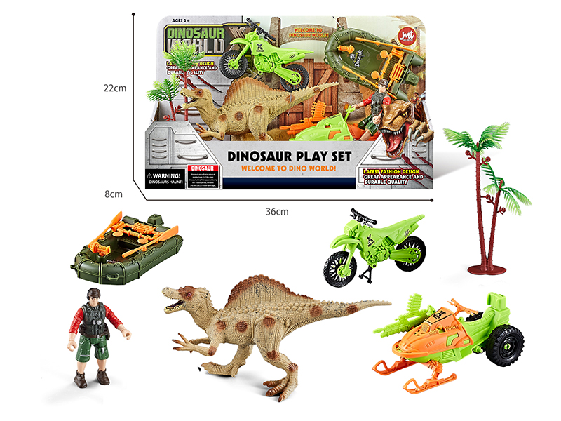 Dinosaur World Role Play Set