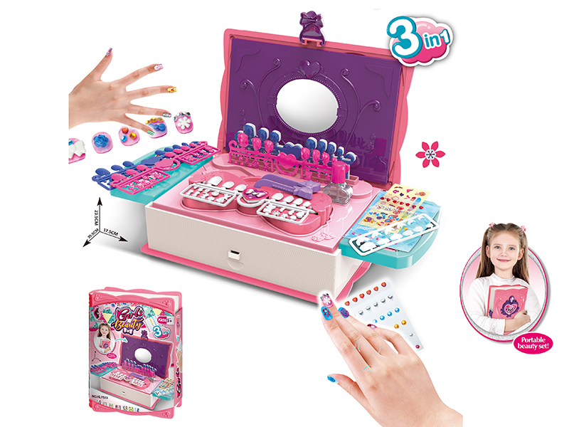 Magic Book Storage Box Nail Art Set