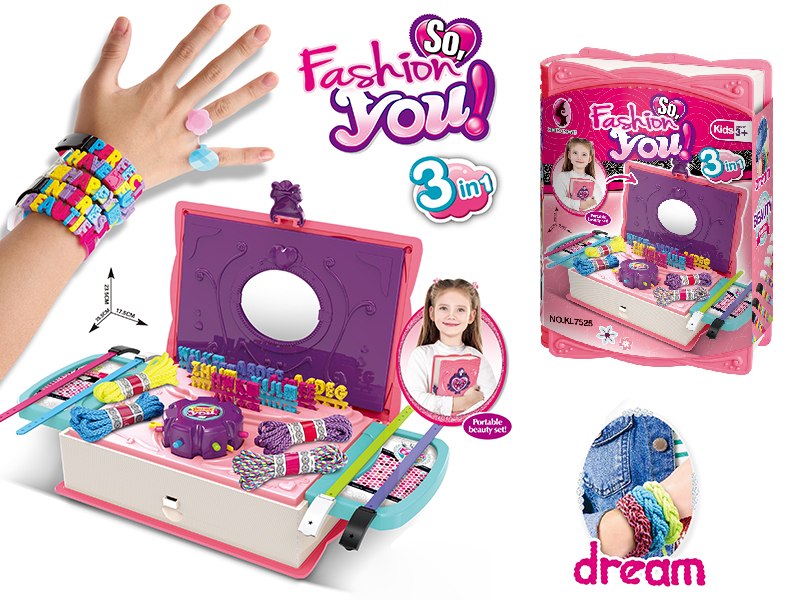 Magic Book Storage Box DIY Hand Jewelry Set
