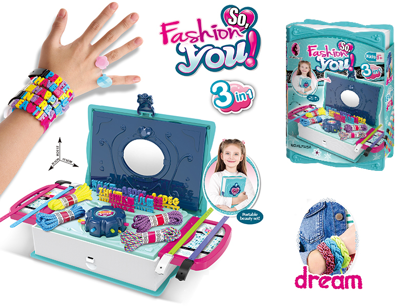 Magic Book Storage Box DIY Hand Jewelry Set