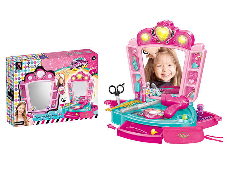 Dressing Table Haircut Set(With Light And Music)