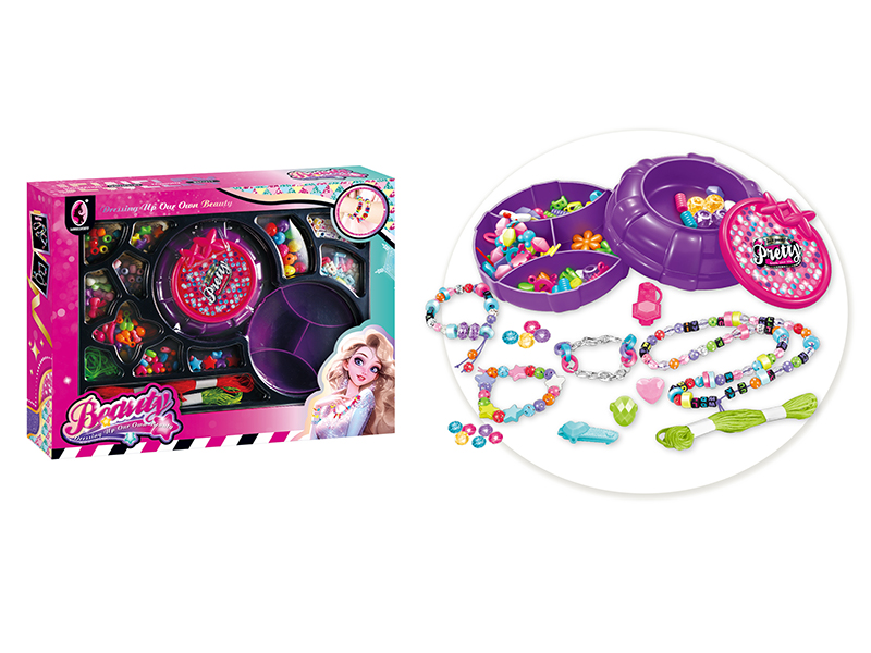 Pumpkin Storage Box DIY Beads Jewelry Set