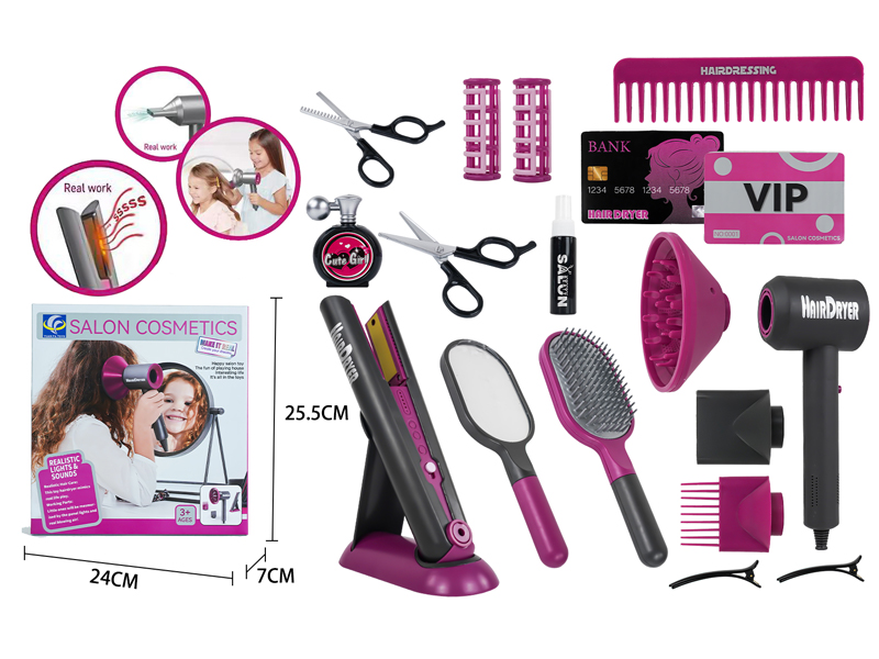 DIY Simulation Salon Hair Styling Tool Electric Hair Dryer Set