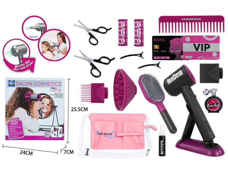 DIY Simulation Salon Hair Styling Tool Electric Hair Dryer Set