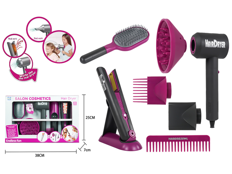 DIY Simulation Salon Hair Styling Tool Electric Hair Dryer Set