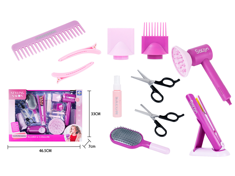 DIY Simulation Salon Hair Styling Tool Electric Hair Dryer Set