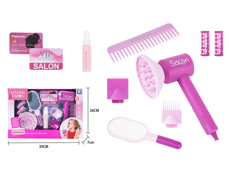 DIY Simulation Salon Hair Styling Tool Electric Hair Dryer Set