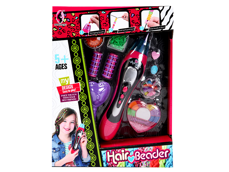 DIY Hair Beader Toys