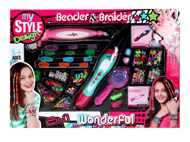 DIY Hair Beader & Braider Toys
