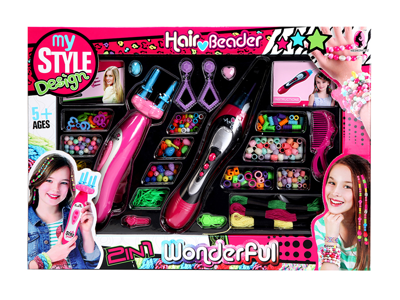 DIY Hair Beader & Braider Toys