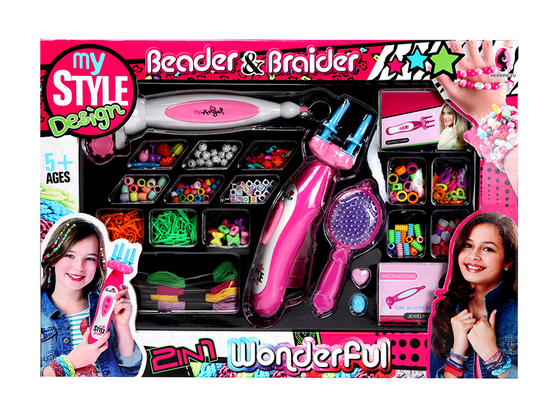 DIY Hair Beader & Braider Toys