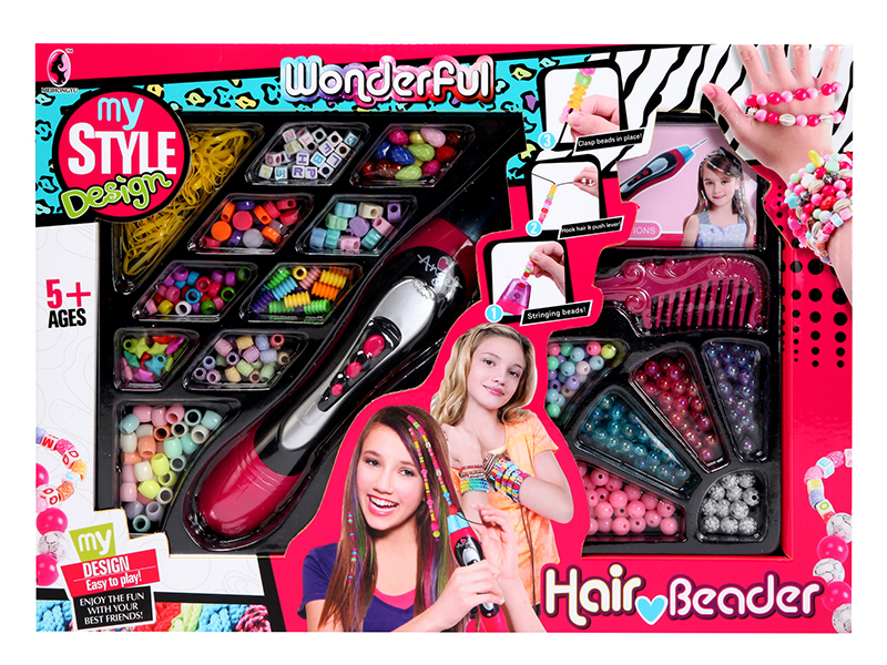 DIY Hair Beader Toys