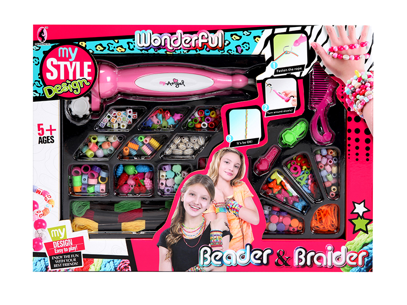 DIY Hair Beader & Braider Toys