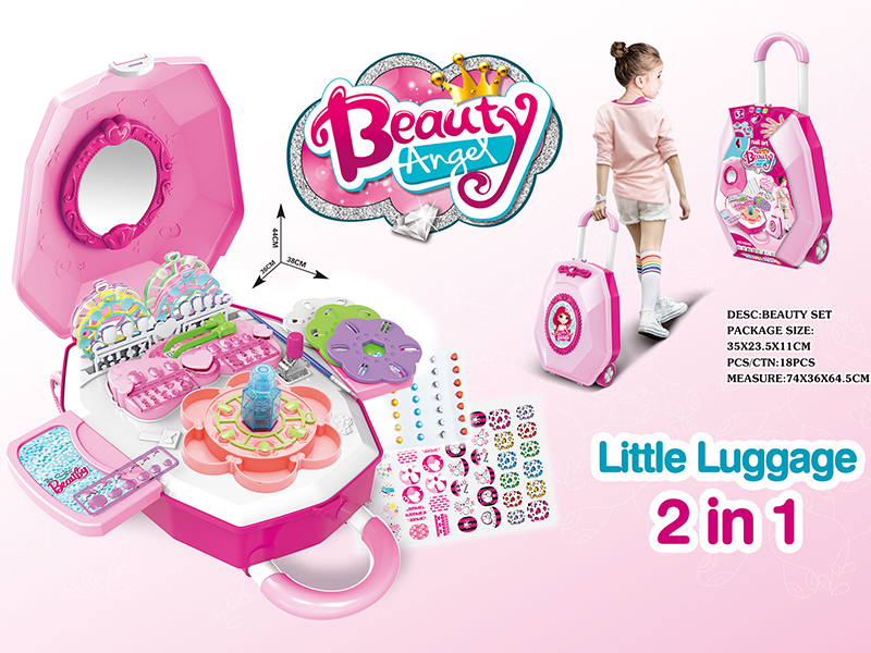 DIY Nail Art Little Luggage 2 In 1