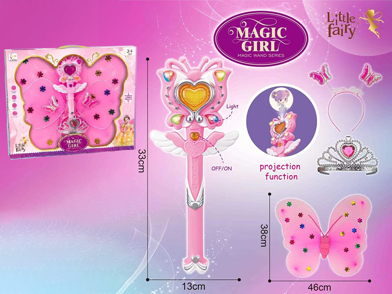 Flash Magic Stick Girl Adornment Toys