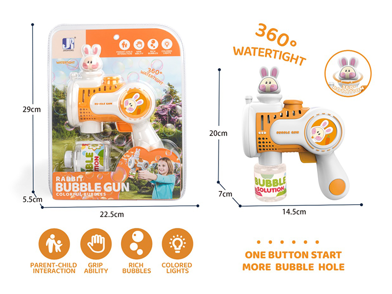 10 Holes Rabbit Bubble Gun