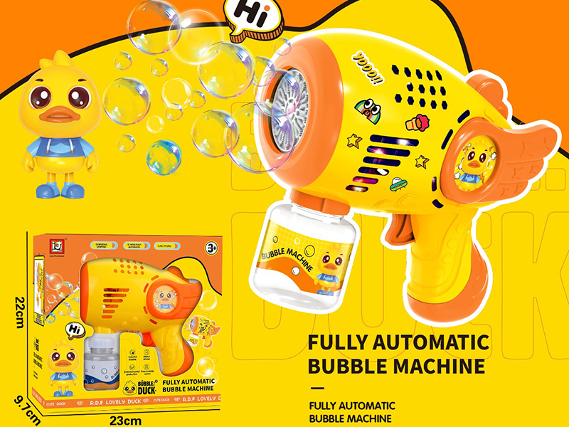 Duck Fully Automatic Bubble Gun(15 Holes)