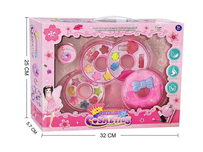 Doughnut Shape Three Layers Children's Cosmetics