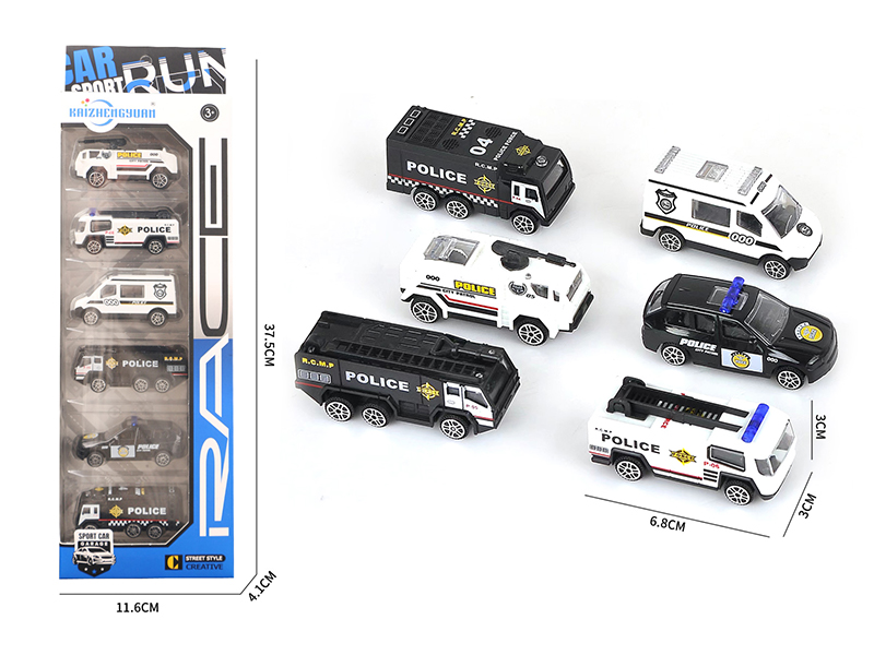 Slide Police Car
