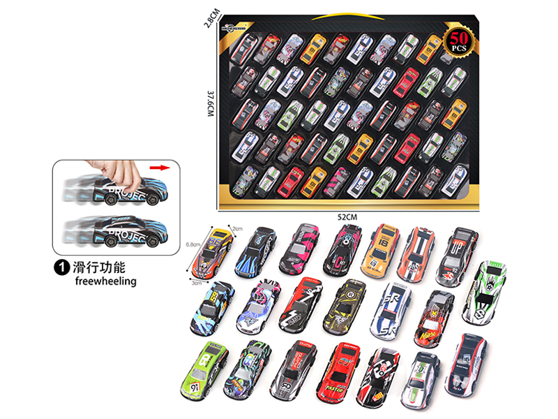 Slide Alloy Car