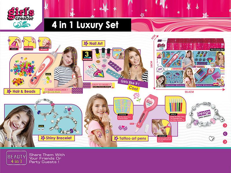 4-In-1 DIY Toy Set