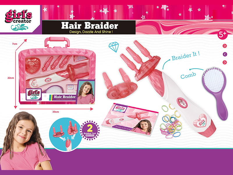 Hair Braider Portable Box Set