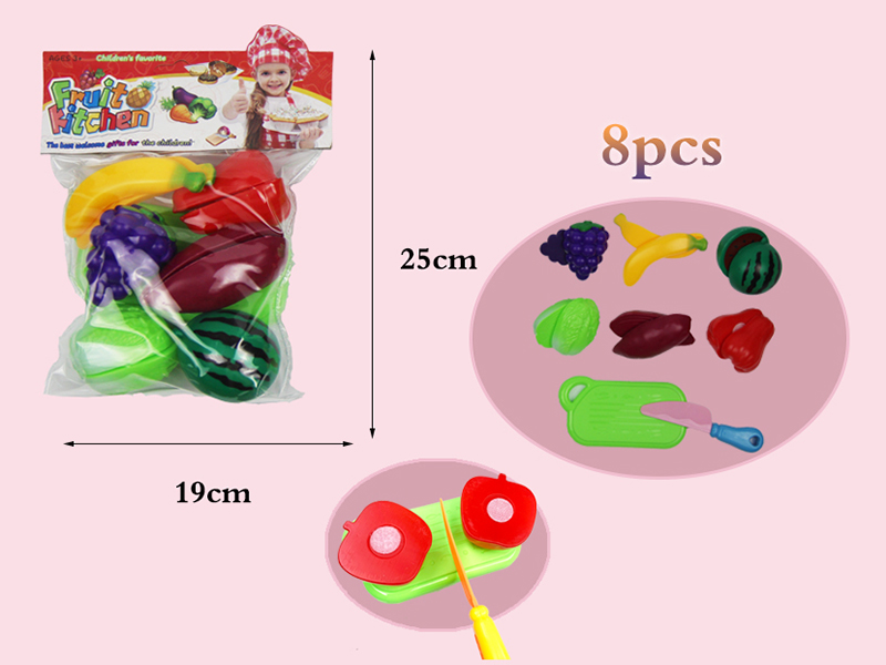 Cutting Fruits And Vegetable Set 8pcs