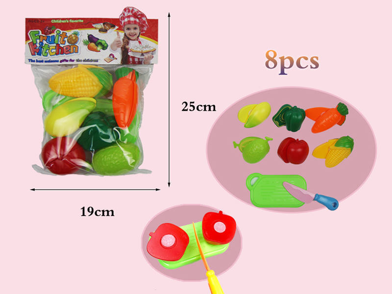 Cutting Fruits And Vegetable Set 8pcs