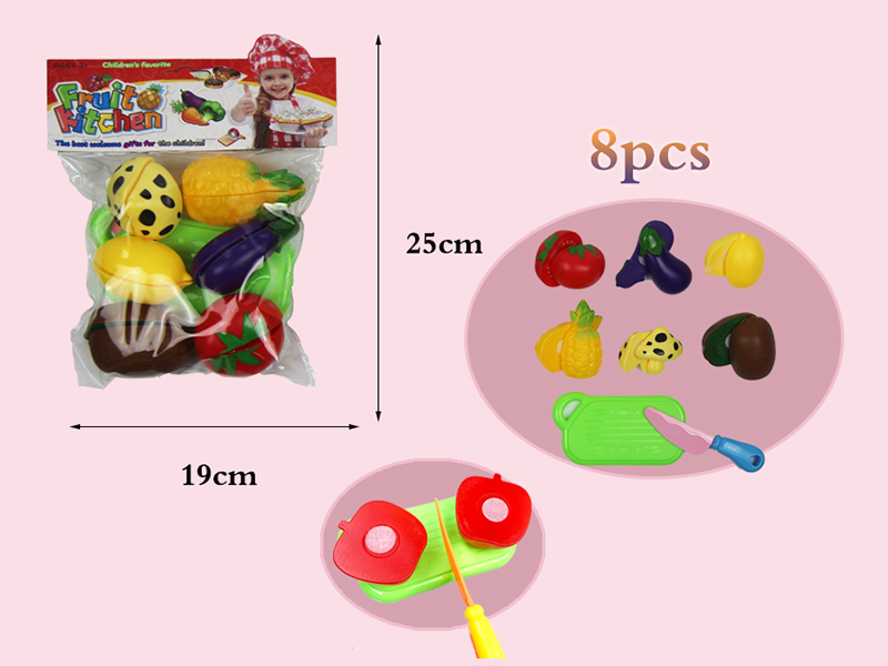 Cutting Fruits And Vegetable Set 8pcs