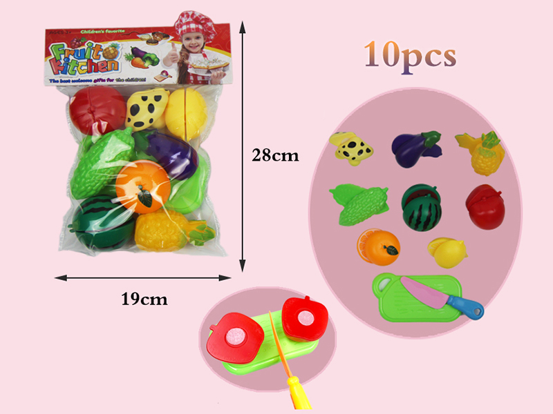 Cutting Fruits And Vegetable Set 10pcs