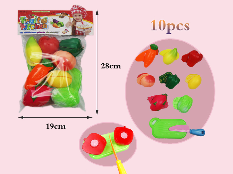 Cutting Fruits And Vegetable Set 10pcs